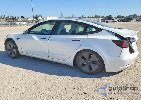2021 Tesla Model 3 from USA, damaged, VIN 5YJ3E1EBXMF852779